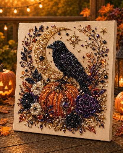 DIY Halloween Parelkunstwerk