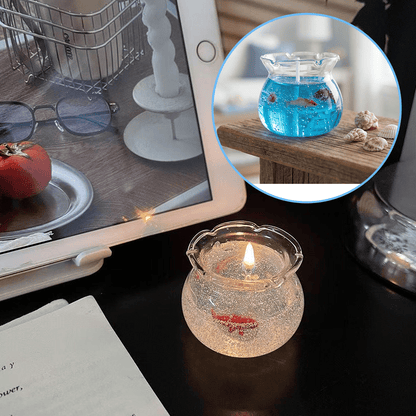 Mini Bubble Fish Tank Geurkaars