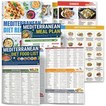 3-Delig Mediteraans Dieetschema