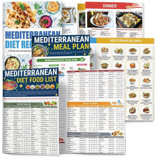3-Delig Mediteraans Dieetschema