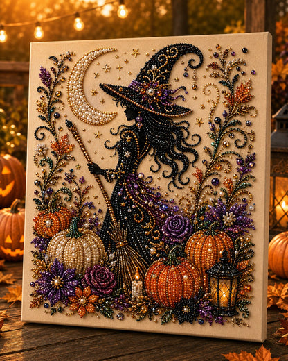 DIY Halloween Parelkunstwerk