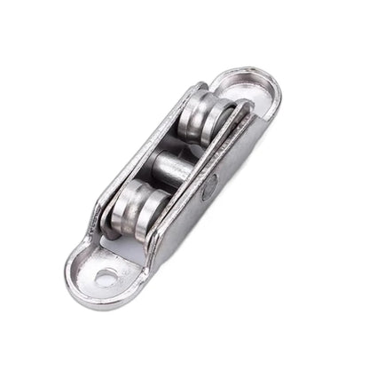 Soepele Rolwielen voor PVC Ramen en Deuren – Set van 4 Stuks