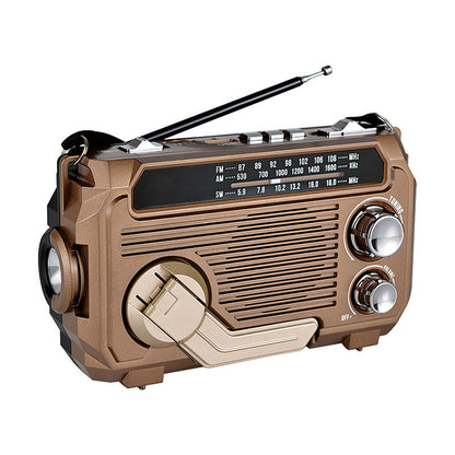 Noodradio op Zonne-Energie