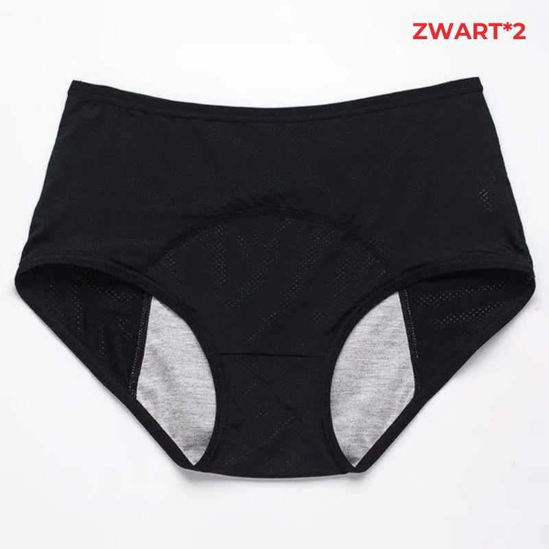 Hoge taille Lekvrije Broekjes (set van 2 onderbroeken)