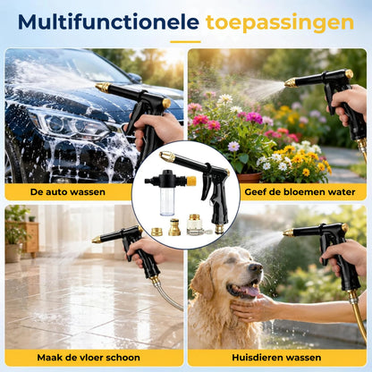 Hogedruk Waterpistool Opzetstuk voor Tuinslang