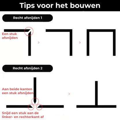 Zelfklevende Schimmelwerende Voegstrip - 6 Meter
