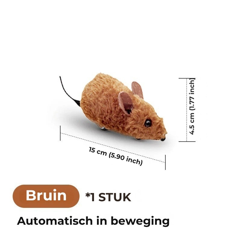 🐭 Interactief, bewegend muisspeeltuig voor katten