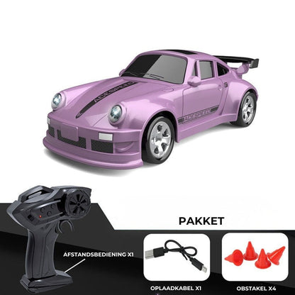 Mini-raceauto met afstandsbediening