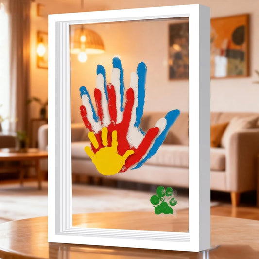 DIY Handafdruk Kunstwerk
