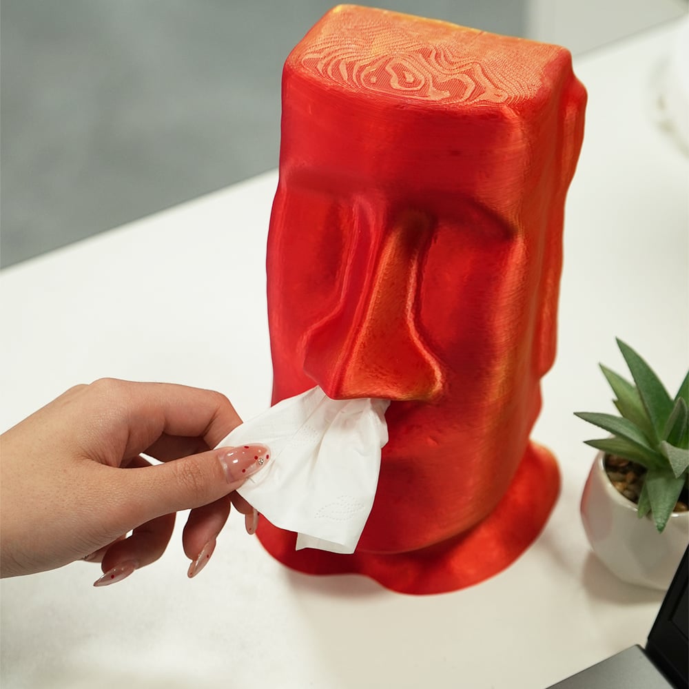 Paaseiland Standbeeld Tissuebox