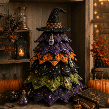Halloweenboom DIY Naaiset met Gewatteerde stof