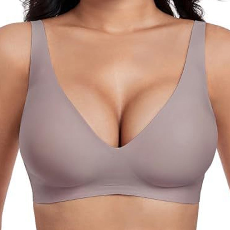 Naadloze Jelly Push-Up Beha zonder Beugels