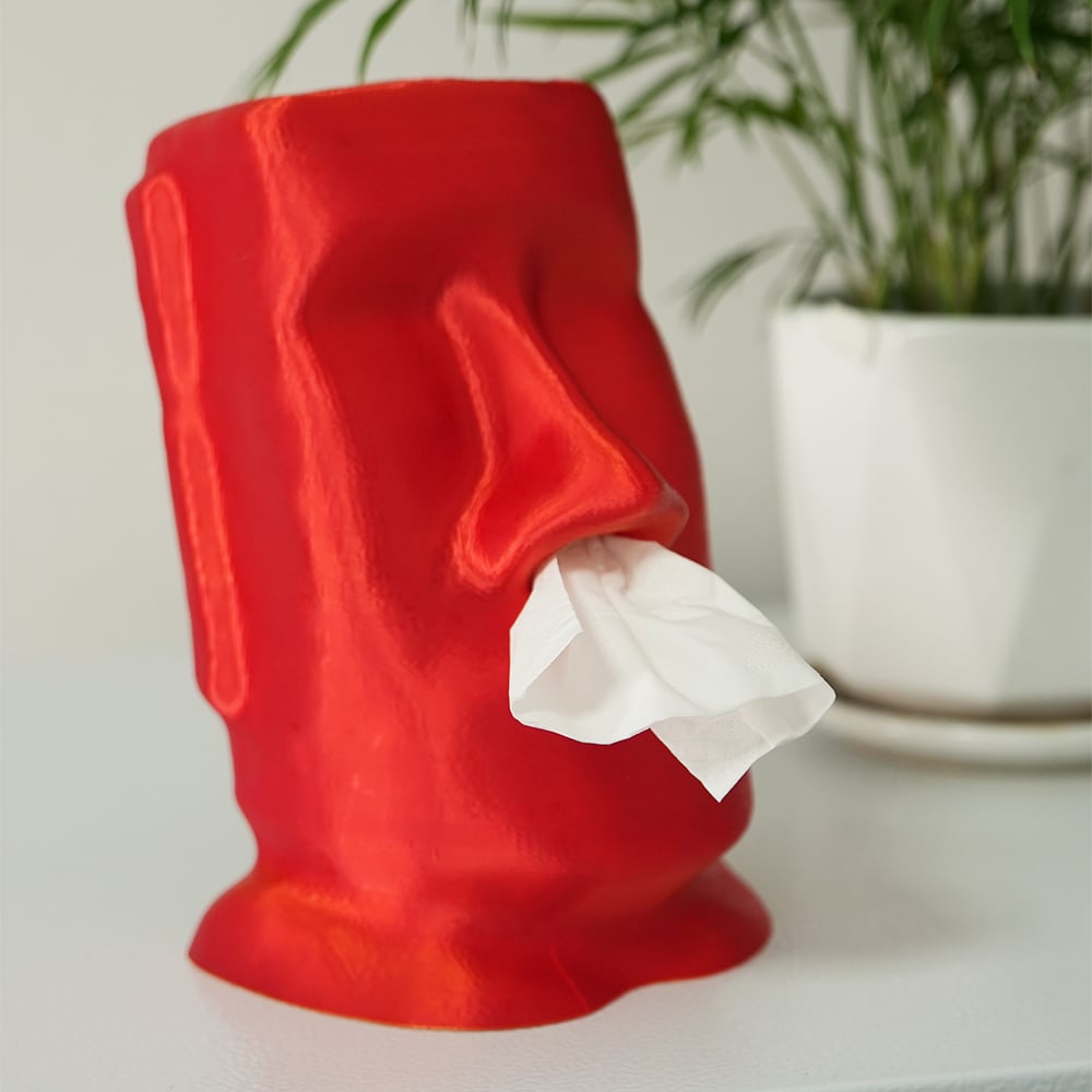 Paaseiland Standbeeld Tissuebox