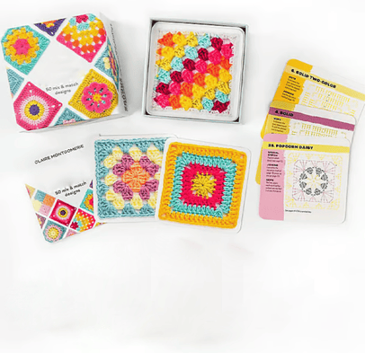 【50 unieke ontwerpen】Haakkaartenset