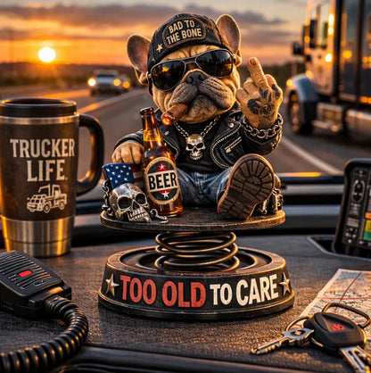 Stoere Bulldog Dashboarddecoratie