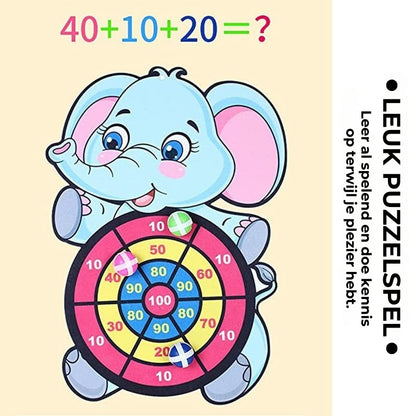 Cartoon Dartbordspellen