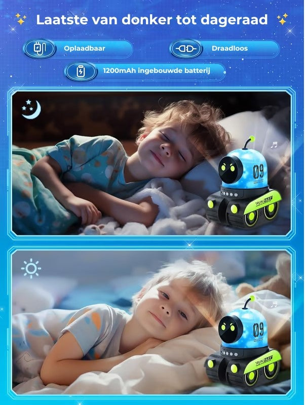 Lichtprojectorlamp robotauto voor kinderen ✨