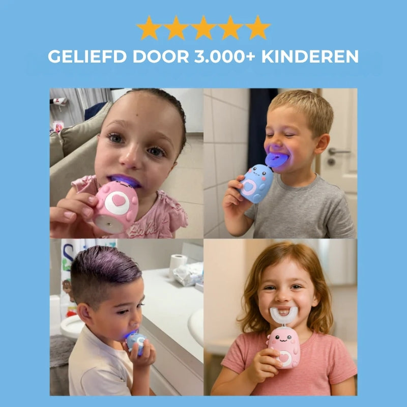 Kindra™ U-vormige 360º ultrasone tandenborstel