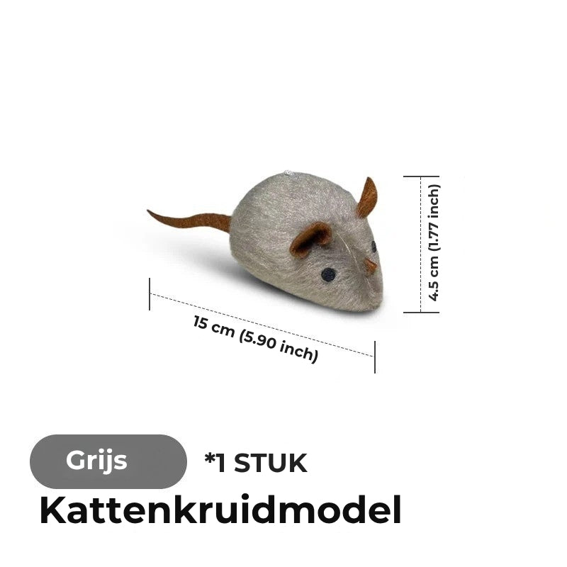 🐭 Interactief, bewegend muisspeeltuig voor katten