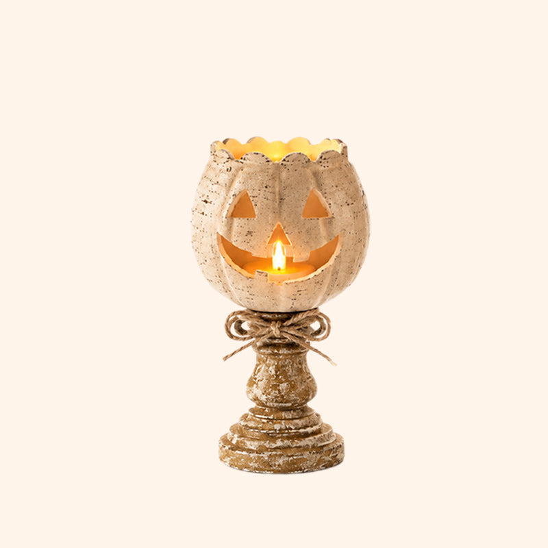 Halloween Pompoen Kandelaar