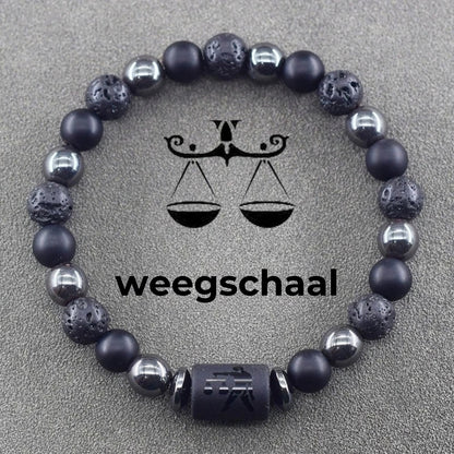 Unisex Sterrenbeeld Kralenarmband