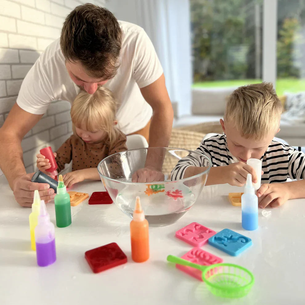 Magische gelei voor het maken van waterelfjes – 4, 8 of 12 kleuren (vanaf 2 jaar)