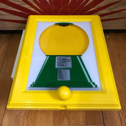 🍬Zeldzaam Vintage Handy Candy Frame - Hangende Snoepautomaat Kunst