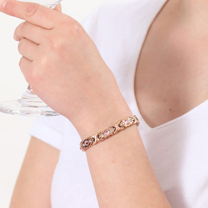 Roségouden Magnetische Armband