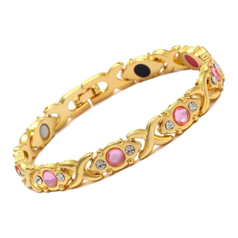 Roségouden Magnetische Armband