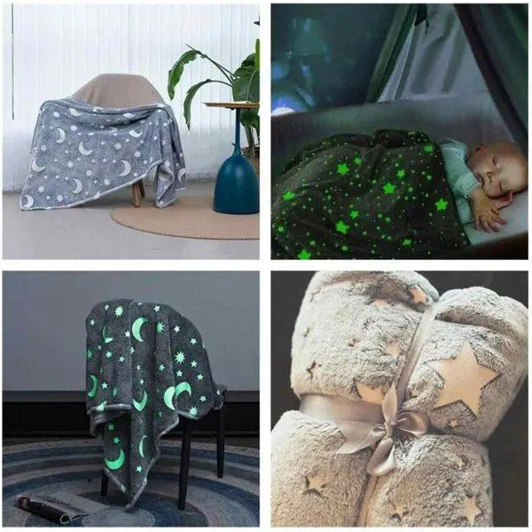 BLANKGLOW™ Glow-in-the-dark Deken