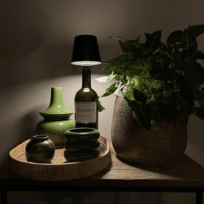 Flessenlamp