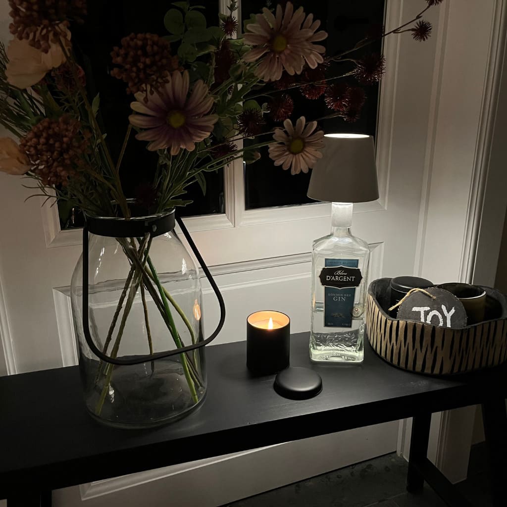 Flessenlamp