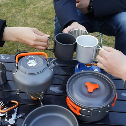 Multifunctioneel Draagbaar Camping Kookset
