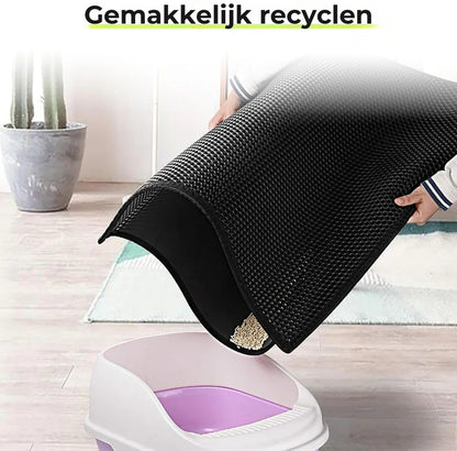 LitterMat: Hygiënische kattenbakmat