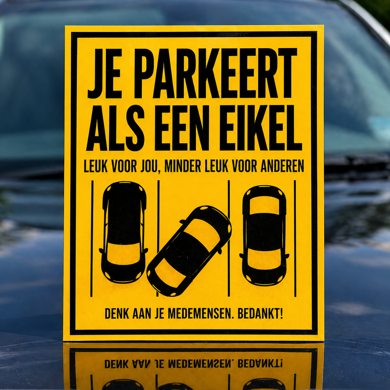 Slecht Parkeren Sticker - 50 Stuks