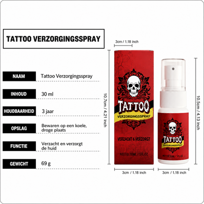 Professionele Tattoo Verzorgingsspray 30ML