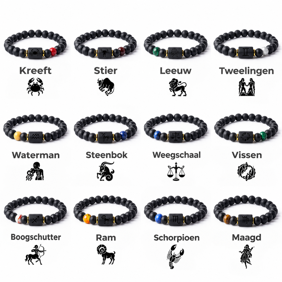 Sterrenbeeld Kralenarmband