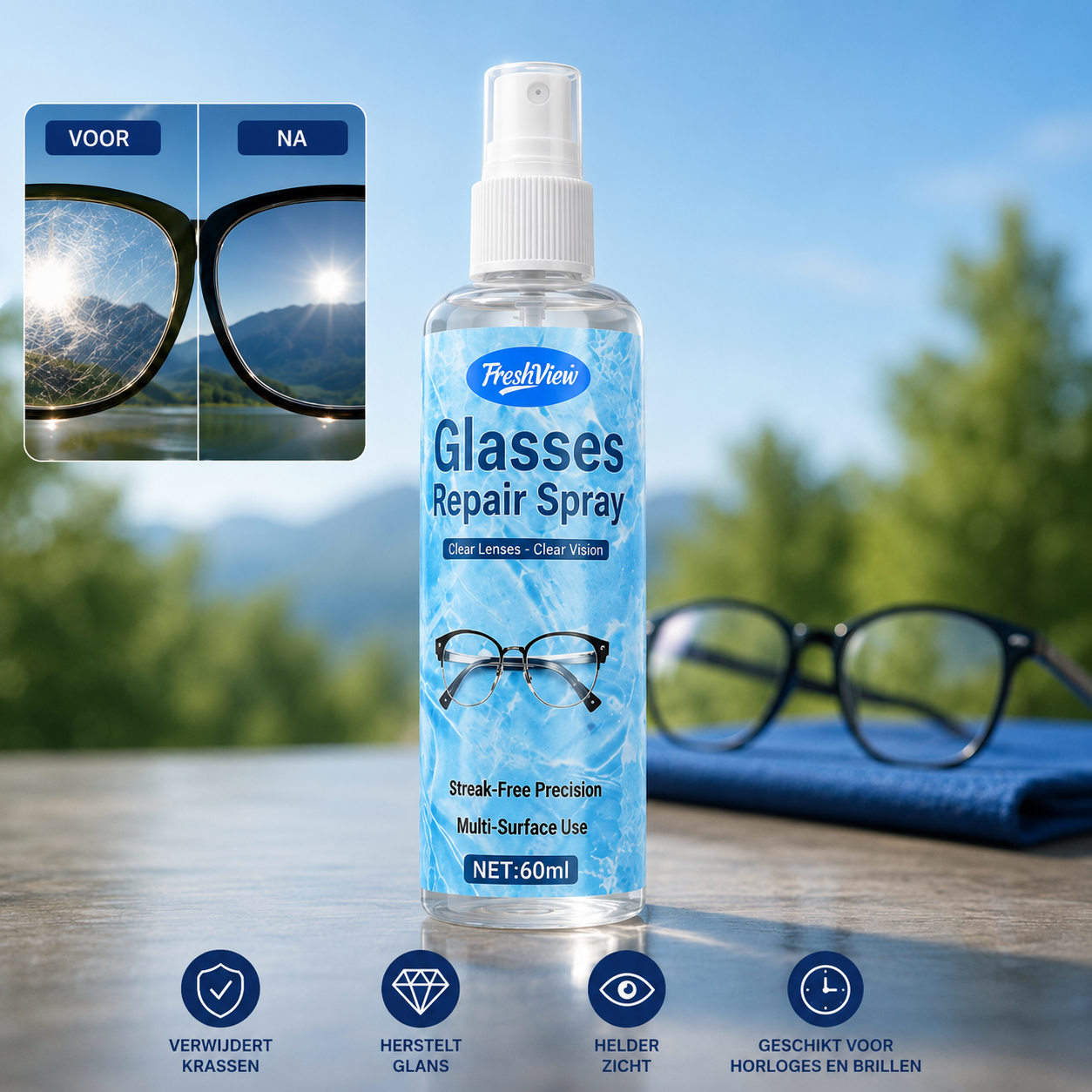 Glas Reparatie Spray