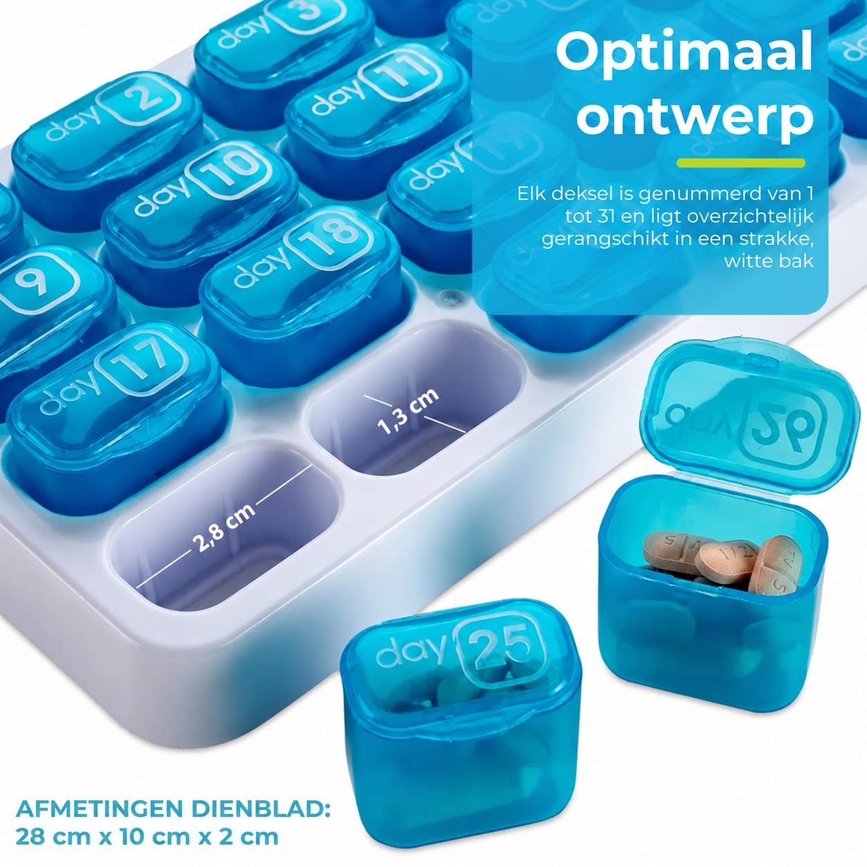 31-Daagse Pillendoos Organizer
