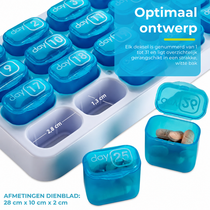 31-Daagse Pillendoos Organizer