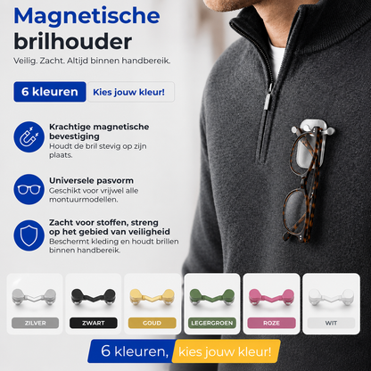 Magnetische Brilhouder