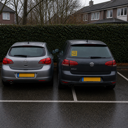 Slecht Parkeren Sticker - 50 Stuks