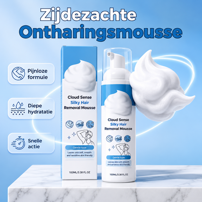 Zijdezachte Ontharingsmousse