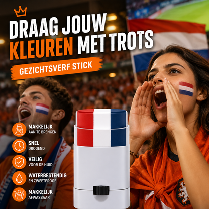 Vlag Verfsticks - Wereldkampioenschap Voetbal