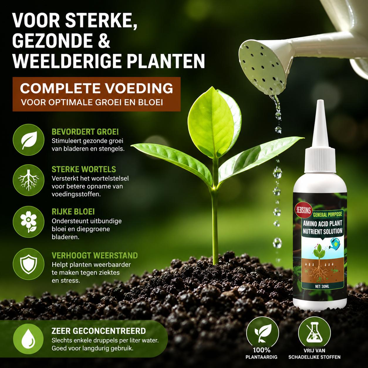 Plantenvoeding Concentraat 30ml