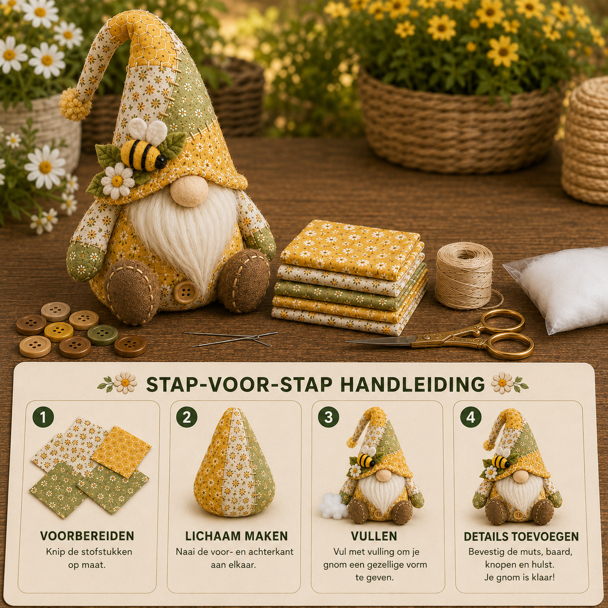 DIY Kabouter Naaiset voor Beginners