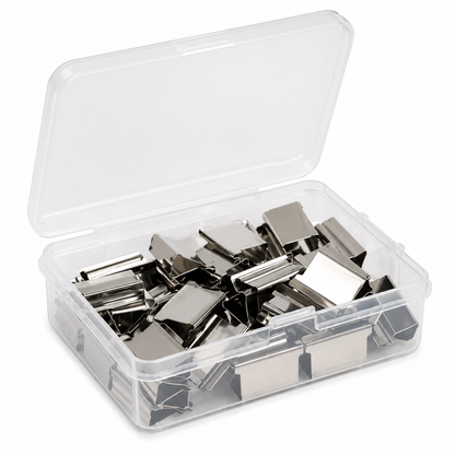 Bindclips Nietjesmachine voor Papier - Incl. 50 Bindclips