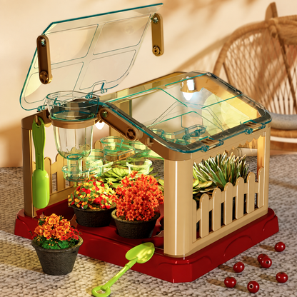 Mini-Kweekkas met Automatische Bewatering