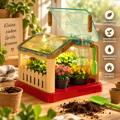 Mini-Kweekkas met Automatische Bewatering