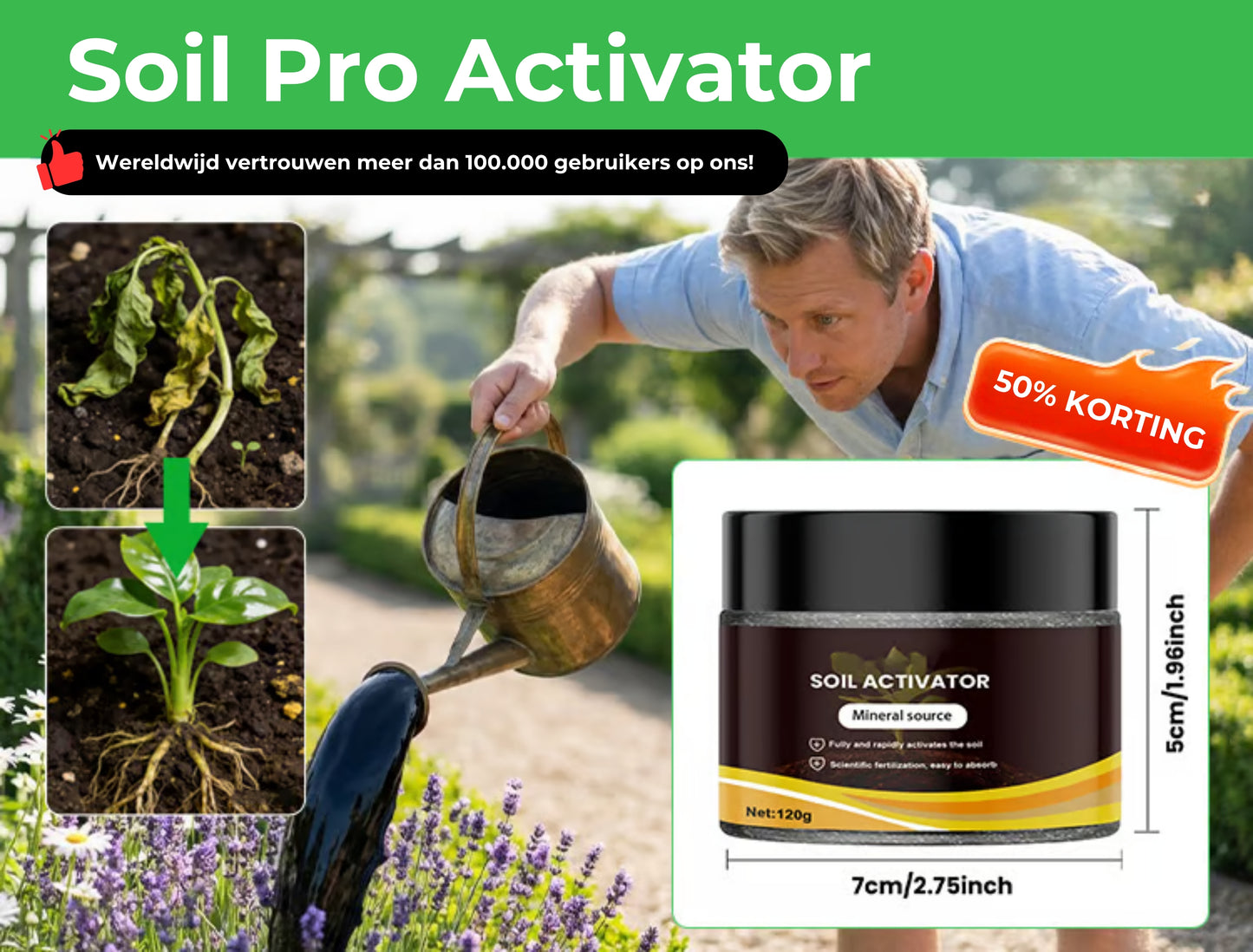 Soil Pro Activator – Bodemverbeteraar voor Gezonde Plantengroei